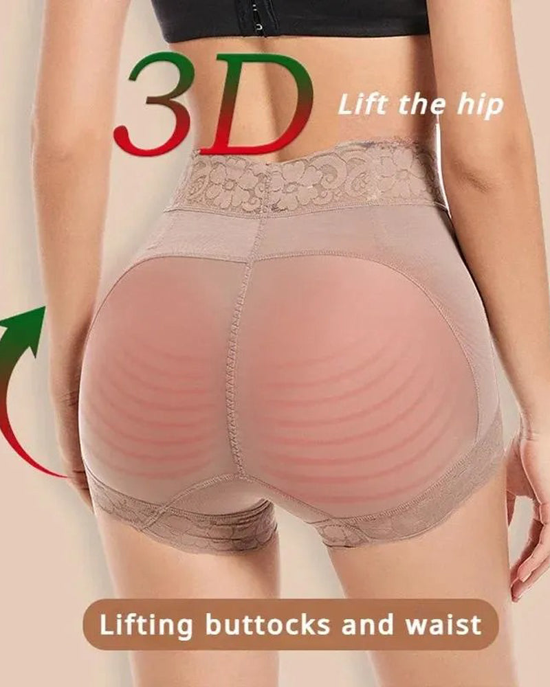 Shorts de cintura alta sin costuras que levantan los glúteos