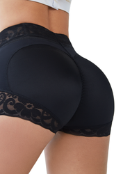 Shorts de cintura alta sin costuras que levantan los glúteos 