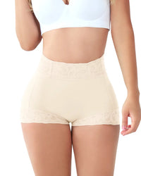 Shorts de cintura alta sin costuras que levantan los glúteos 